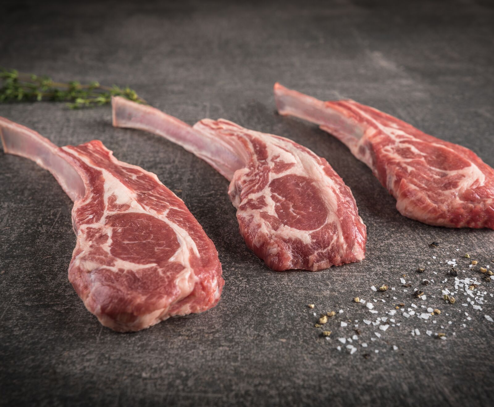 Irische Salzwiesenlamm Tomahawks