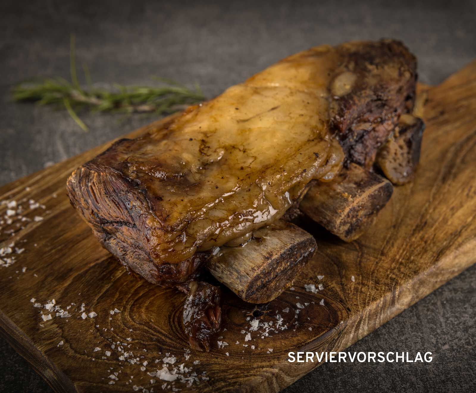 Txogitxu Short Ribs Sous-vide vorgegart