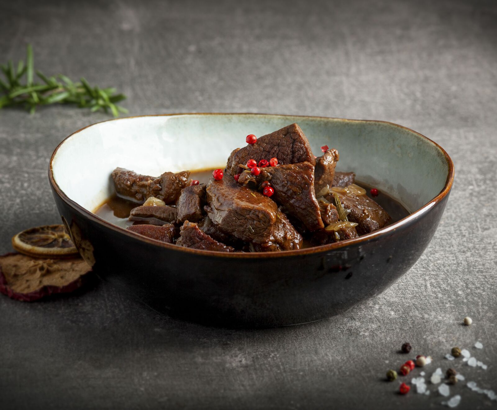 Deutsches Hirsch Edelgulasch