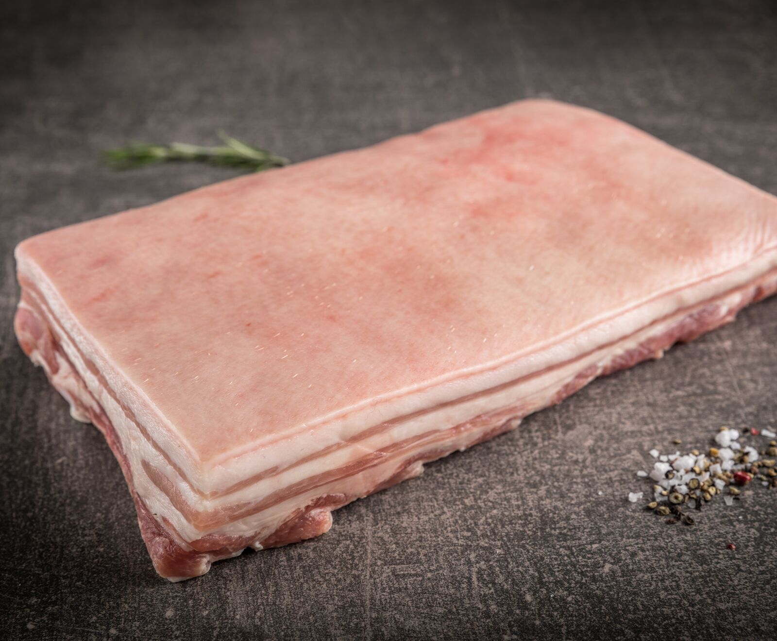 Niederrheinischer Duroc Schweinebauch 