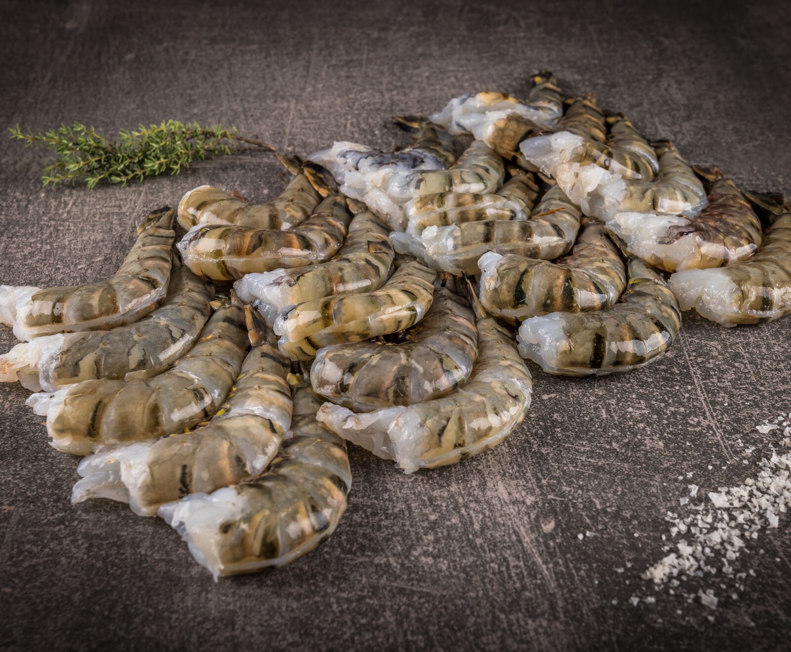 Black Tiger Garnelen ohne Kopf