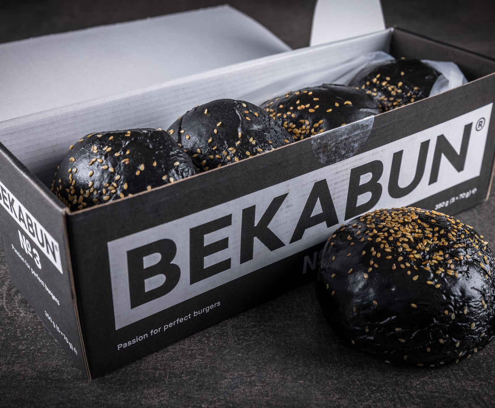 Burger Buns Black Edition