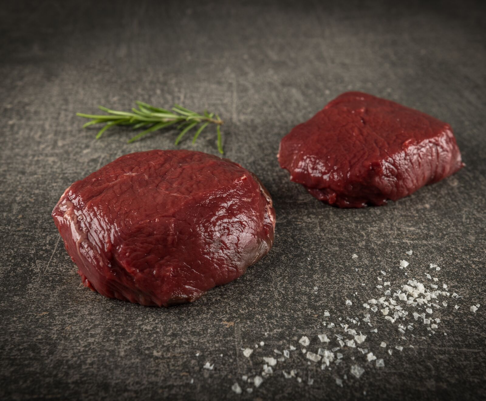 Neuseeländisches Hirschrückensteaks