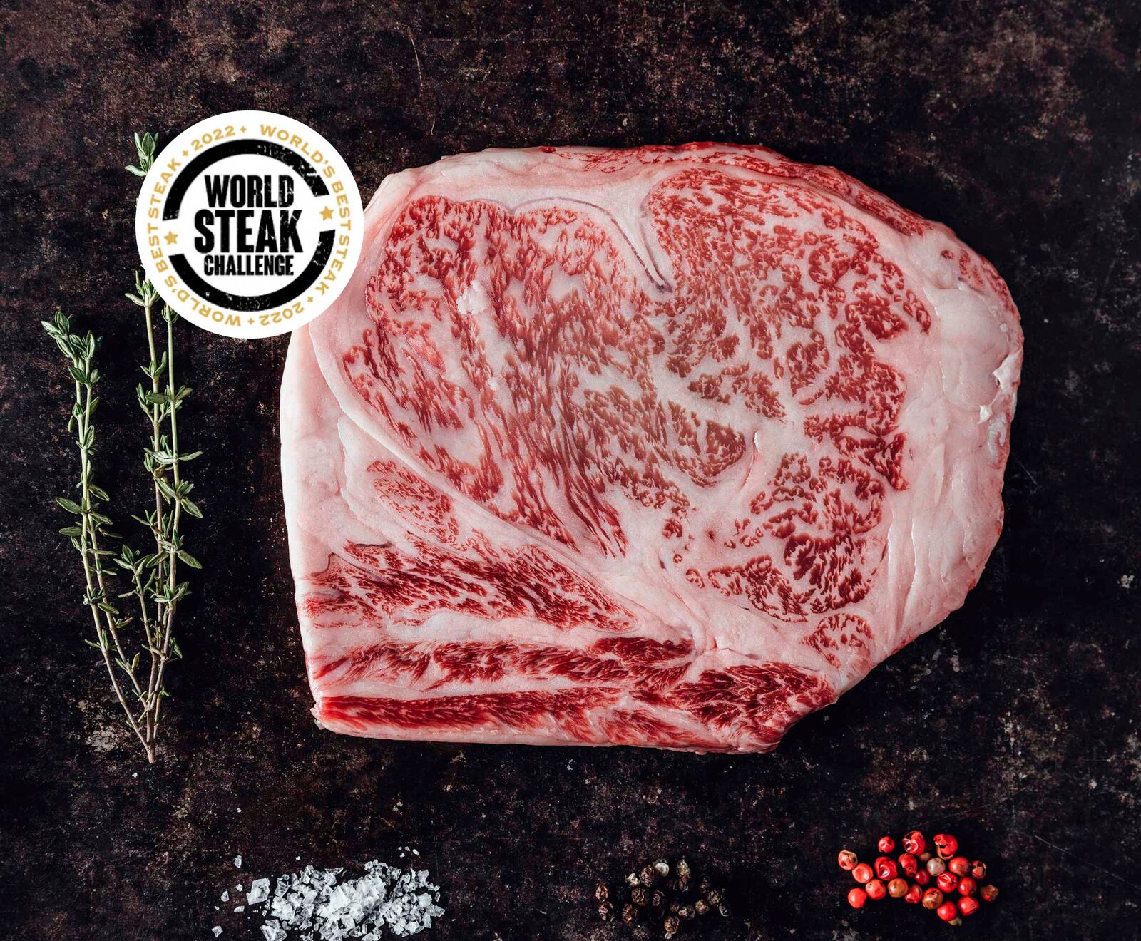 Jap. Wagyu Akune Gold Rib Eye Steak