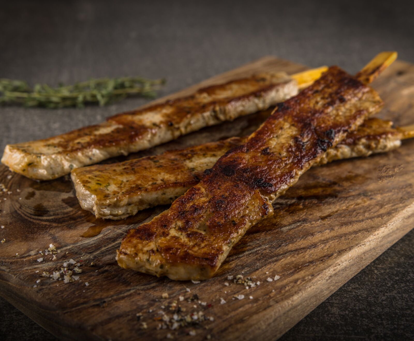 Niederrheinische Duroc Lummerspieße