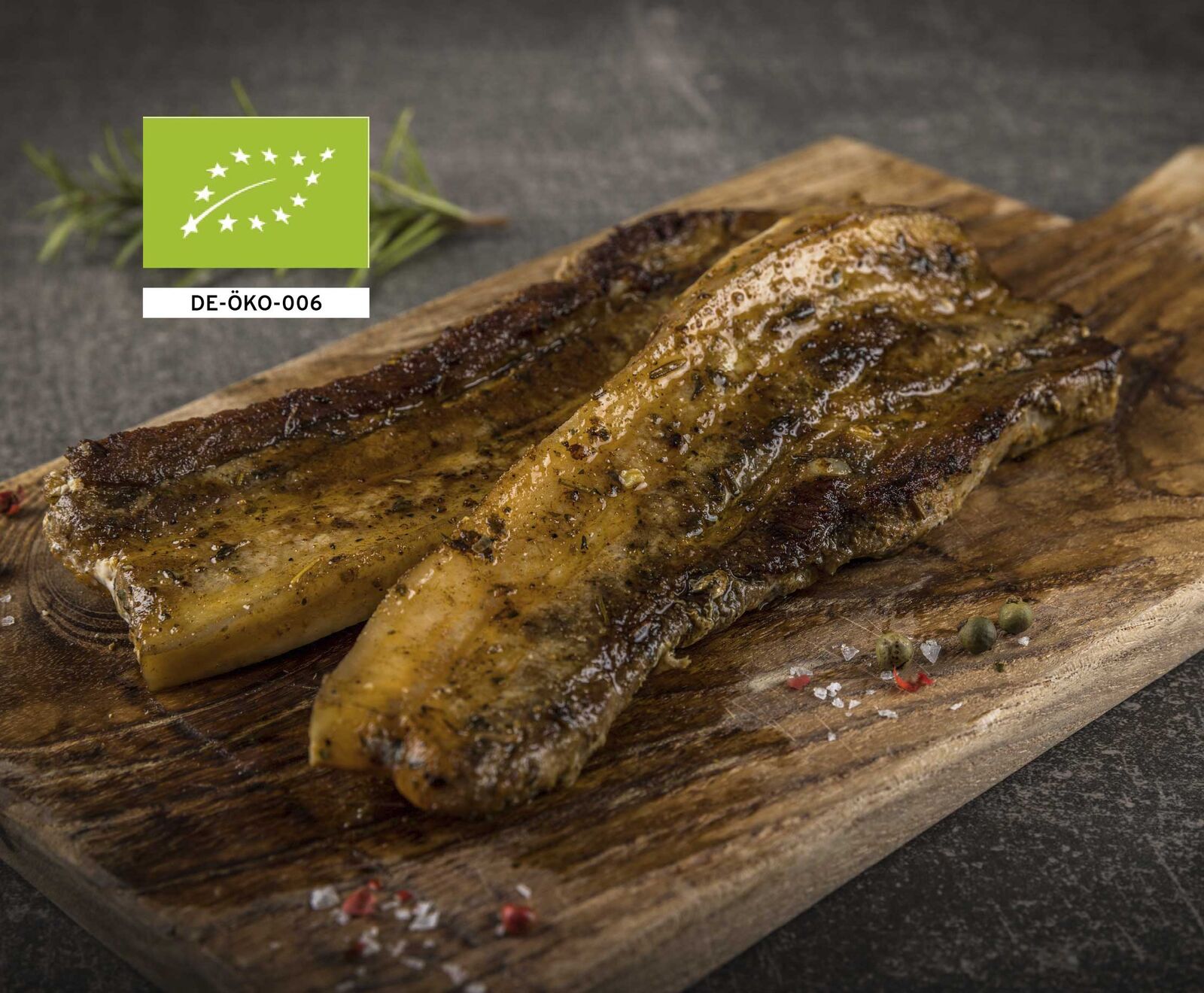 Schwäbische Bio Schweinebauchscheiben