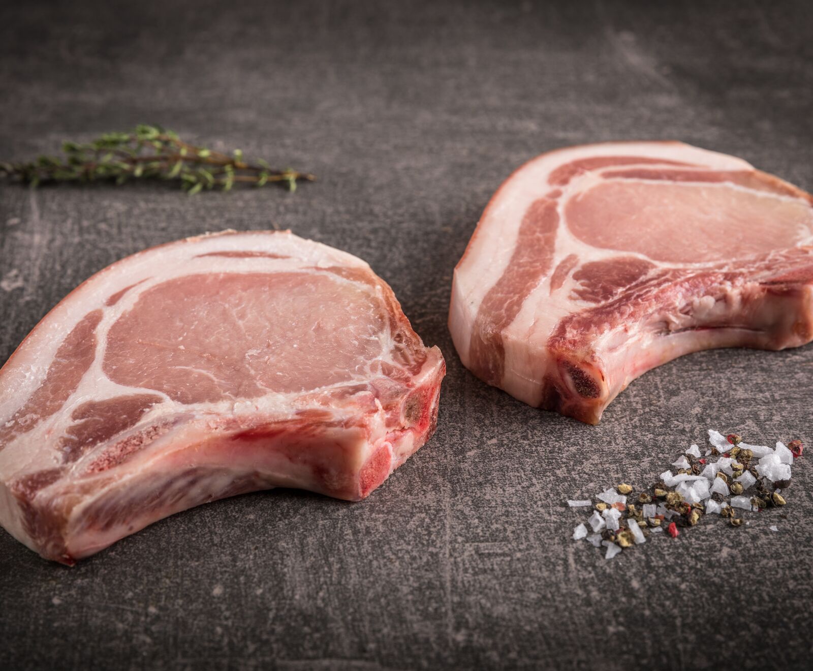 Niederrheinisches Duroc Kotelett Dry Aged 