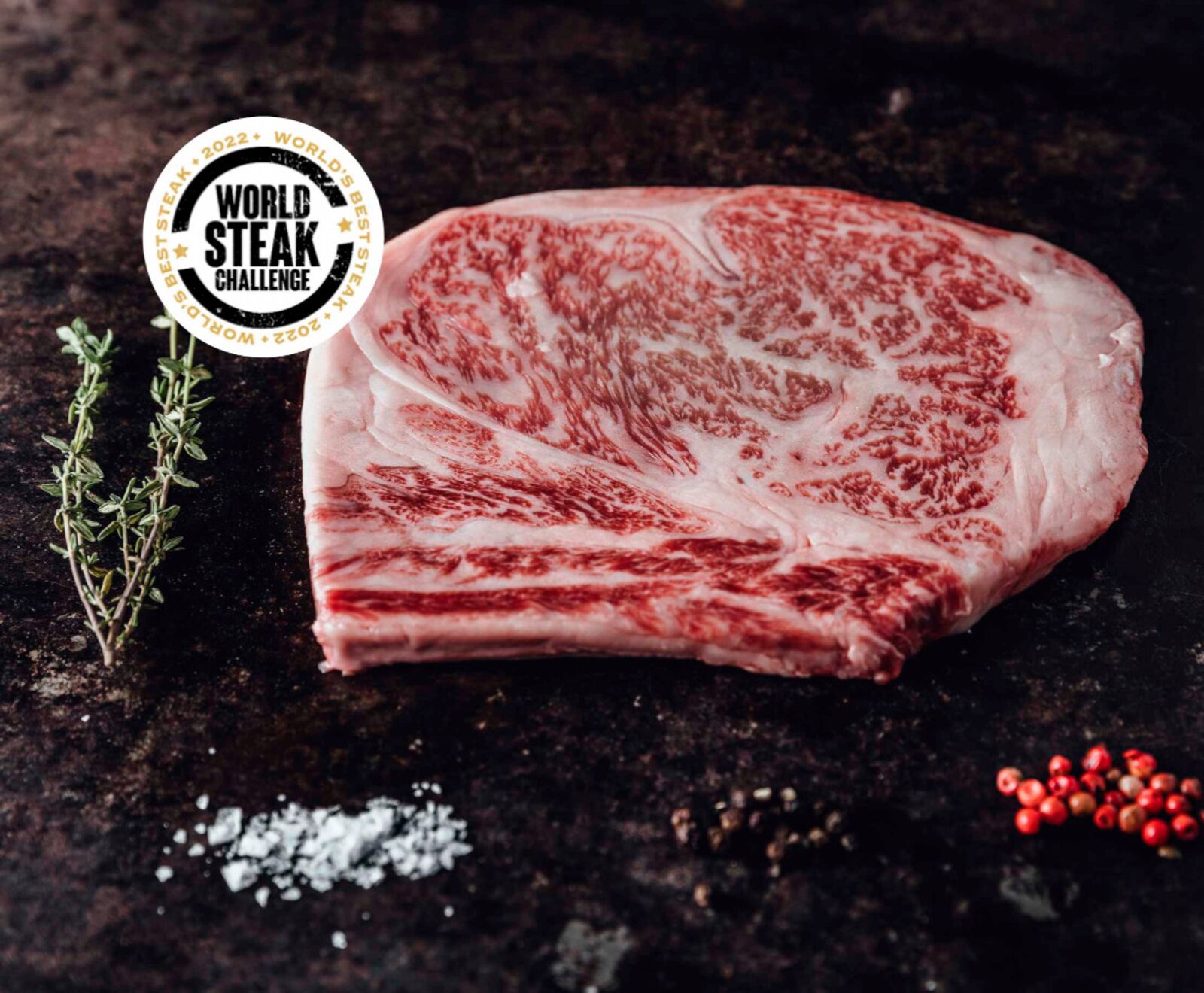 Jap. Wagyu Akune Gold Rib Eye Steak