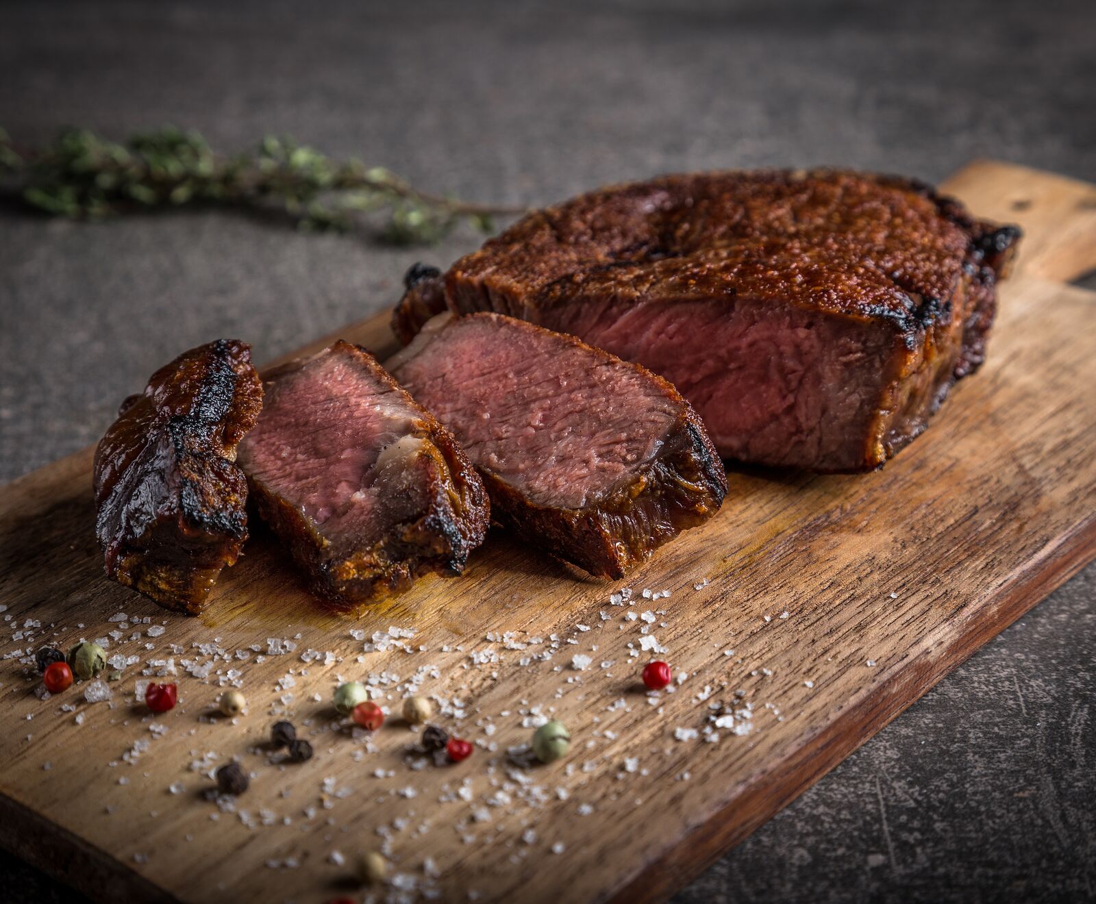 US Black Angus Dry Aged Rib Eye Steak 