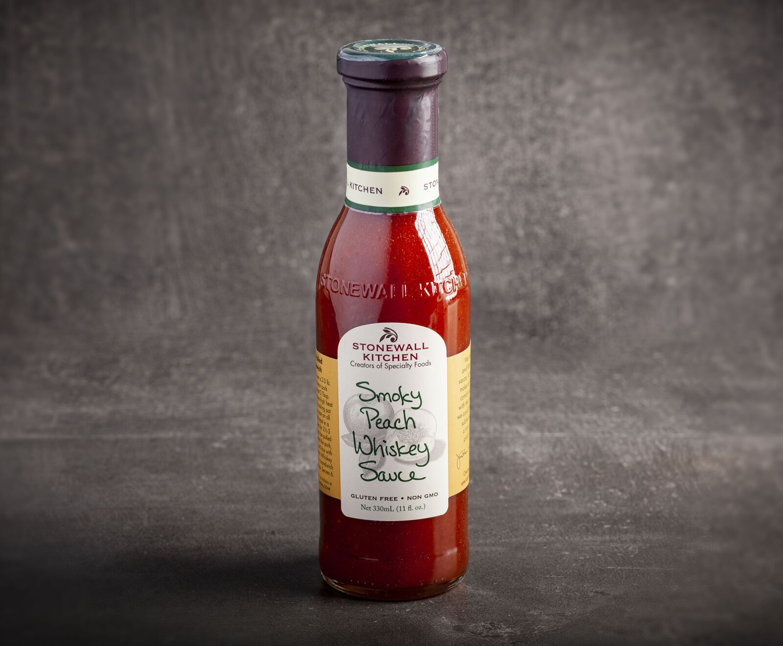 Smoky Peach Whiskey Sauce