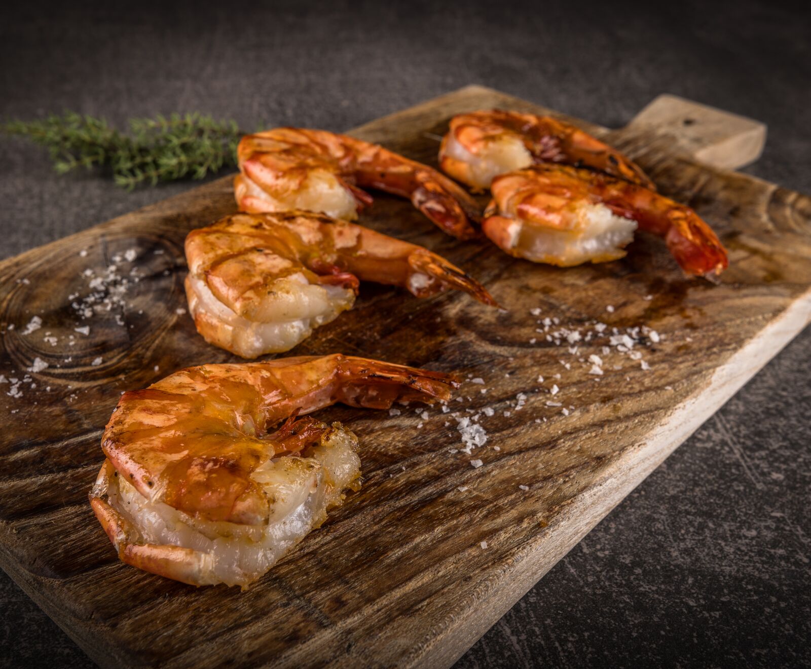 Black Tiger Garnelen ohne Kopf