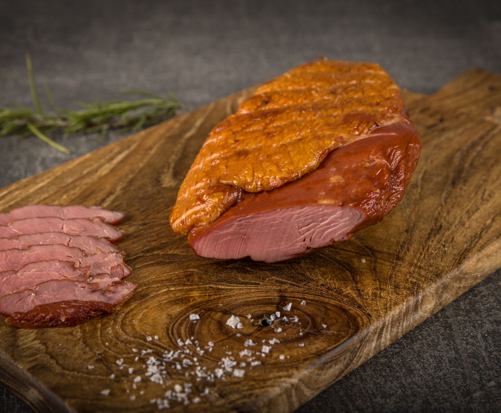 Französische Barbarie Entenbrust geräuchert